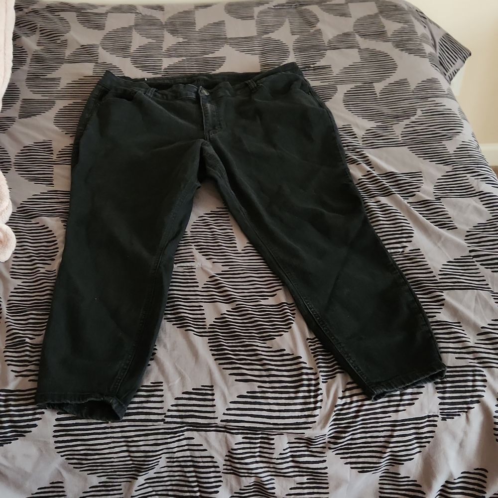 Rue 21 Size 20s Womens Black Mid Rise Jegging